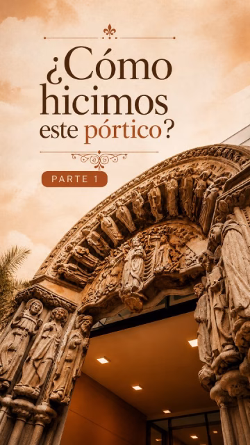 En esta Parte 1 del Pórtico de Compostela te mostramos, de manera muy breve, cómo realizamos la imitación de piedra utilizando resina, fibra de vidrio y cuarzo molido.
A través de esta técnica logramos una superficie con textura, profundidad y apariencia mineral, capaz de reproducir el carácter y la presencia de la piedra original.
Este fue uno de los desafíos más importantes de una obra que nos llevó casi un año de trabajo.

 #SantiagoDelEstero #ArtePublico #EsculturaMonumental#resinart