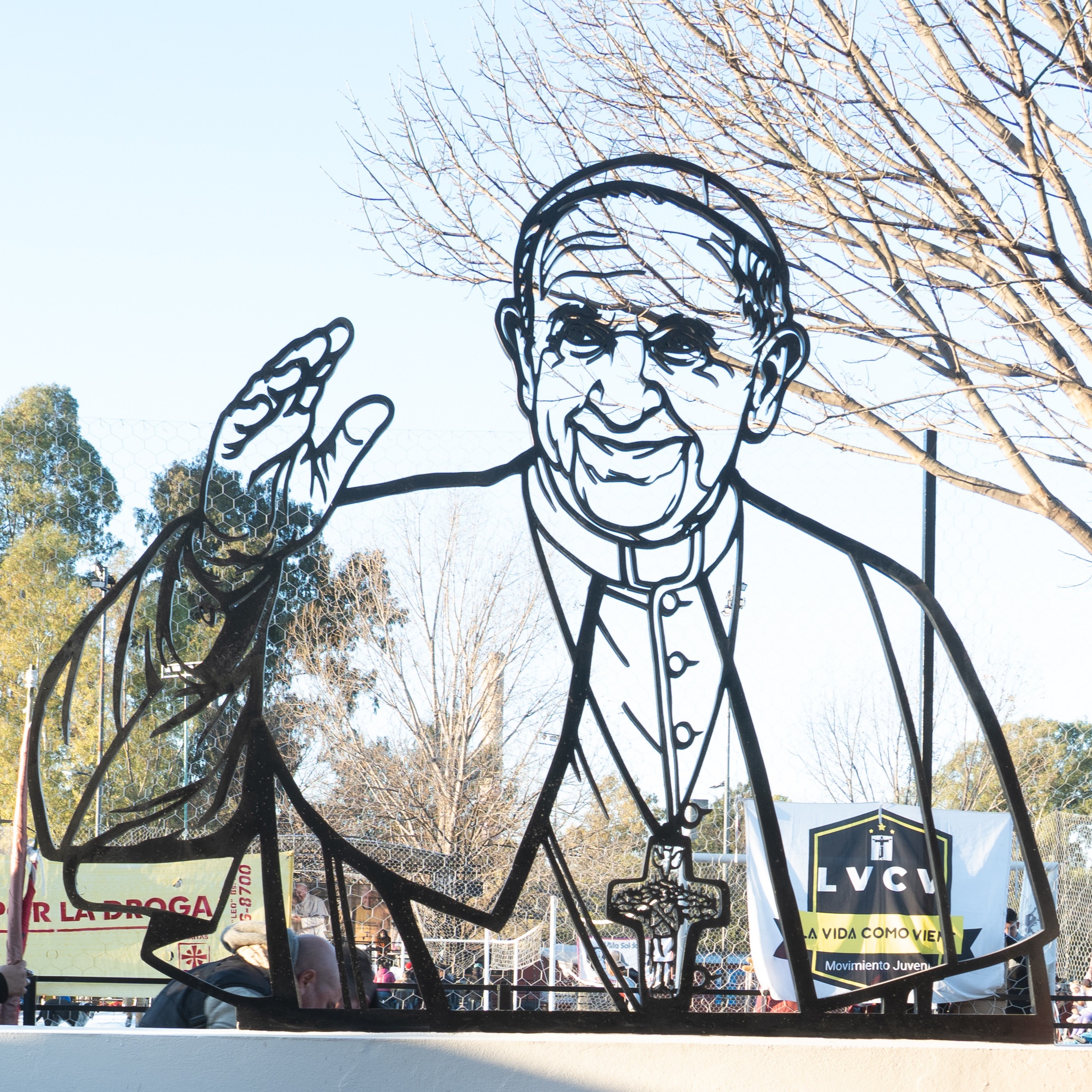 Monumento Homenaje al Papa Francisco