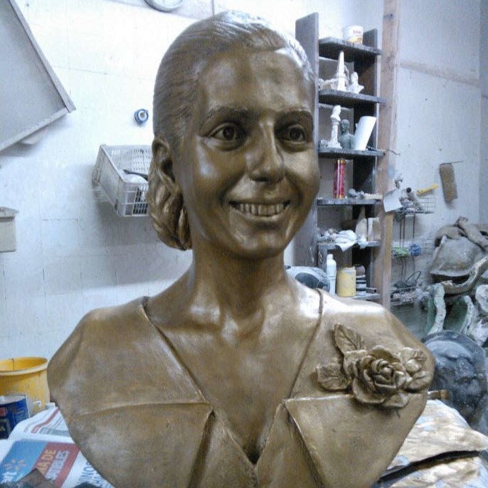 Busto de Eva Duarte De Perón